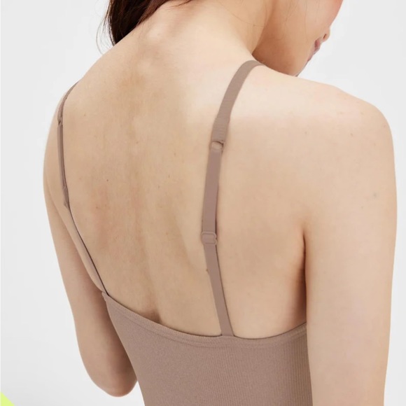 Fog Heather Marlow High Neck Bodysuit- Thong - Picture 3 of 6